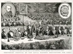Edward Prints: Centenary festival of the Royal Masonic Institution for Girls