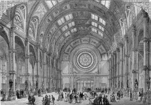Central Prints: The Central Hall, Alexandra Palace, 1875