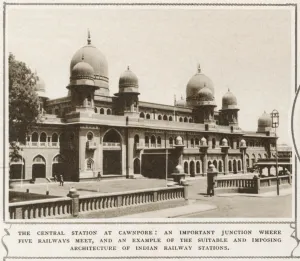 Junction Prints: The Central Station at Cawnpore, India