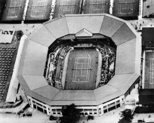 Aerial Prints: Centre court at Wimbledon