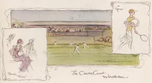 Watching Prints: The Centre Court at Wimbledon