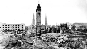 Standing Prints: The Centre of Coventry; Second World War, 1941