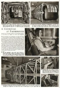 Science Prints: A centrifuge at Farnborough 1955