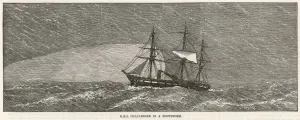 Research Prints: Challenger in Snowstorm