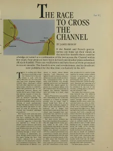 Plans Prints: Channel Tunnel proprosals, 1985(1)