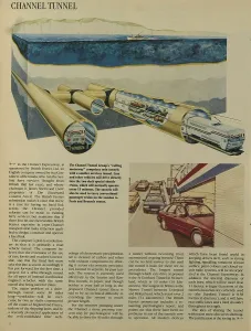 Plans Prints: Channel Tunnel proprosals, 1985(4)