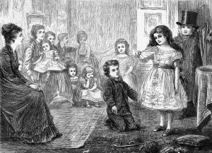 Childrens Prints: CHARADES, 1871