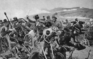 1854 Prints: The Charge of the Light Brigade, Battle of Balaklava, 1854