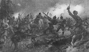 Grey Prints: Charge of the London Scottish, October 1914