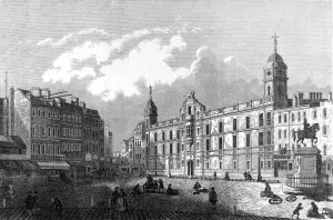Charing Prints: Charing Cross, 18th Century