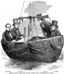 Pilots Prints: Charles Green. Balloon