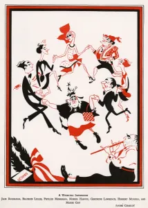Morris Prints: Charlots Review 1925, Nerman