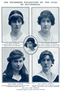 Anne Prints: Charming Daughters of the Duke of Devonshire