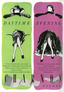 Legs Prints: Charnos Nylons advertisement