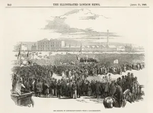 Kennington Prints: Chartist Meeting
