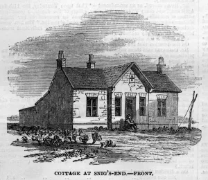Building Prints: Chartist settlement - Cottage at Snigs End
