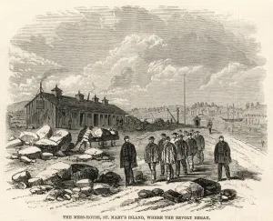 Rocks Prints: Chatham Prison Riots - The Mess-house