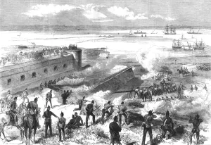 Operations Prints: Chatham siege demonstration 1868