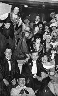 Dorothy Prints: Chelsea Arts Ball - group including artists Howard Elcock