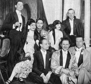 Chelsea Prints: Chelsea Arts Ball - Noel Coward and Ivor Novello