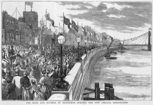 Chelsea Prints: Chelsea Embankment Open