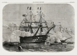 Napoleon Prints: The Cherbourg Fetes, the Bretagne