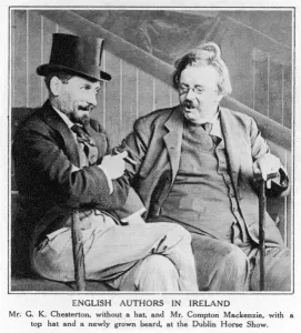 Gilbert Prints: Chesterton & Friend