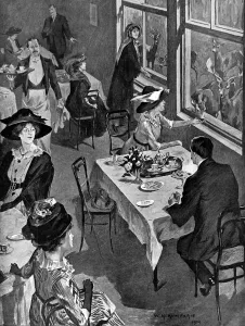 Restaurant Prints: Chestnut Sunday at Bushey Park