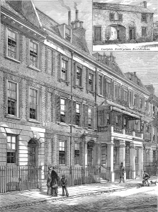 1881 Prints: Cheyne Row, Chelsea, 1881
