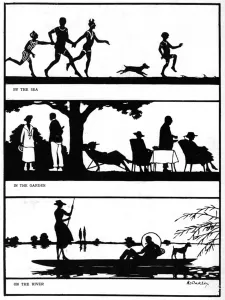 Sunshine Prints: Chiaroscura in Silhouette by H. L. Oakley