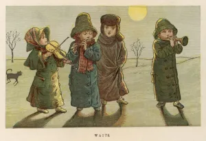 Singing Prints: Children Carolling