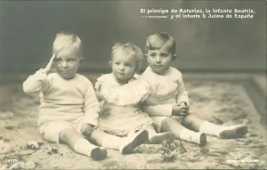 Prince Prints: Children of King Alfonso XIII and Queen Ena of Spain
