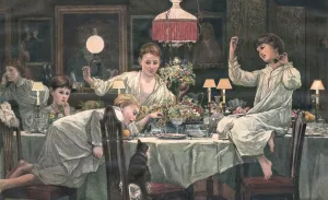 Fruit Prints: Children Raid Dessert