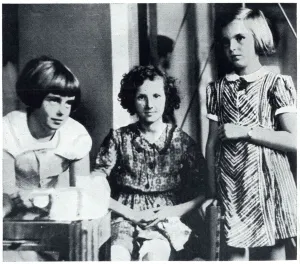 Liner Prints: Three children, survivors of the Athenia, September 1939