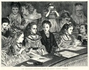 Circle Prints: Childrens Pantomime 1871