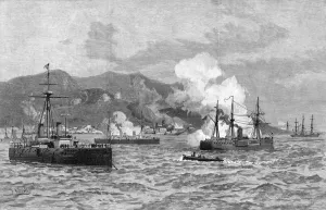 Warships Prints: CHILE CIVIL WAR 1891