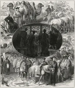 Peking Prints: Chinese imperial marriage at Pekin, 1872