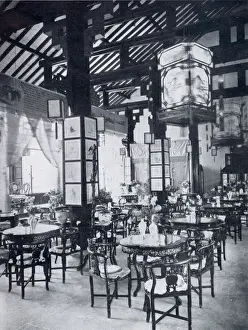 Restaurants Prints: The Chinese restaurant in the Hong Kong section of the British Empire exhibition