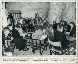 Cave Prints: Chislehurst caves during WWII