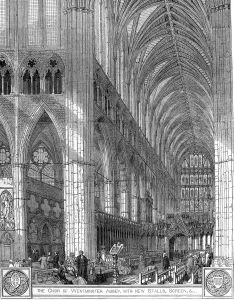 2005 Prints: The Choir of Westminster Abbey, London, 1848