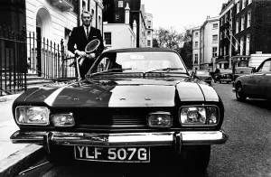 1970 Prints: Chris Higham & his Ford Capri GT