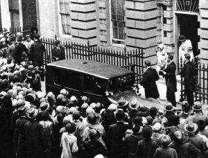 29th Prints: Christening of Elizabeth II; leaving Bruton Street