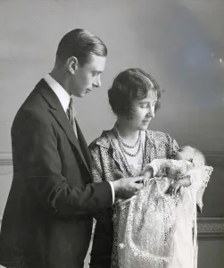 Queens Prints: Christening of Princess Elizabeth