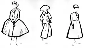 Couturier Prints: Christian Dior designs