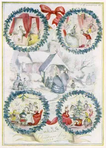 1854 Prints: Christmas Day 1854