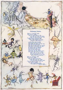 Fairies Prints: Christmas Fairies