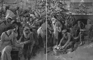 Huts Prints: Christmas Festivities in the Shakspere Hut, WW1