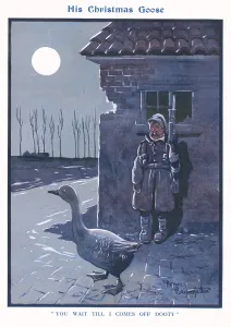 Bruce Prints: His Christmas Goose by Bruce Bairnsfather