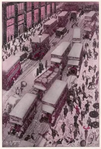 Long Prints: Christmas in London