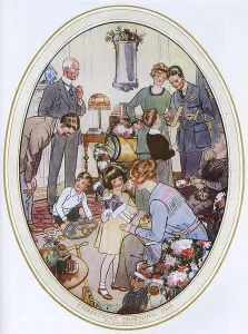 Gifts Prints: Christmas Morning 1919